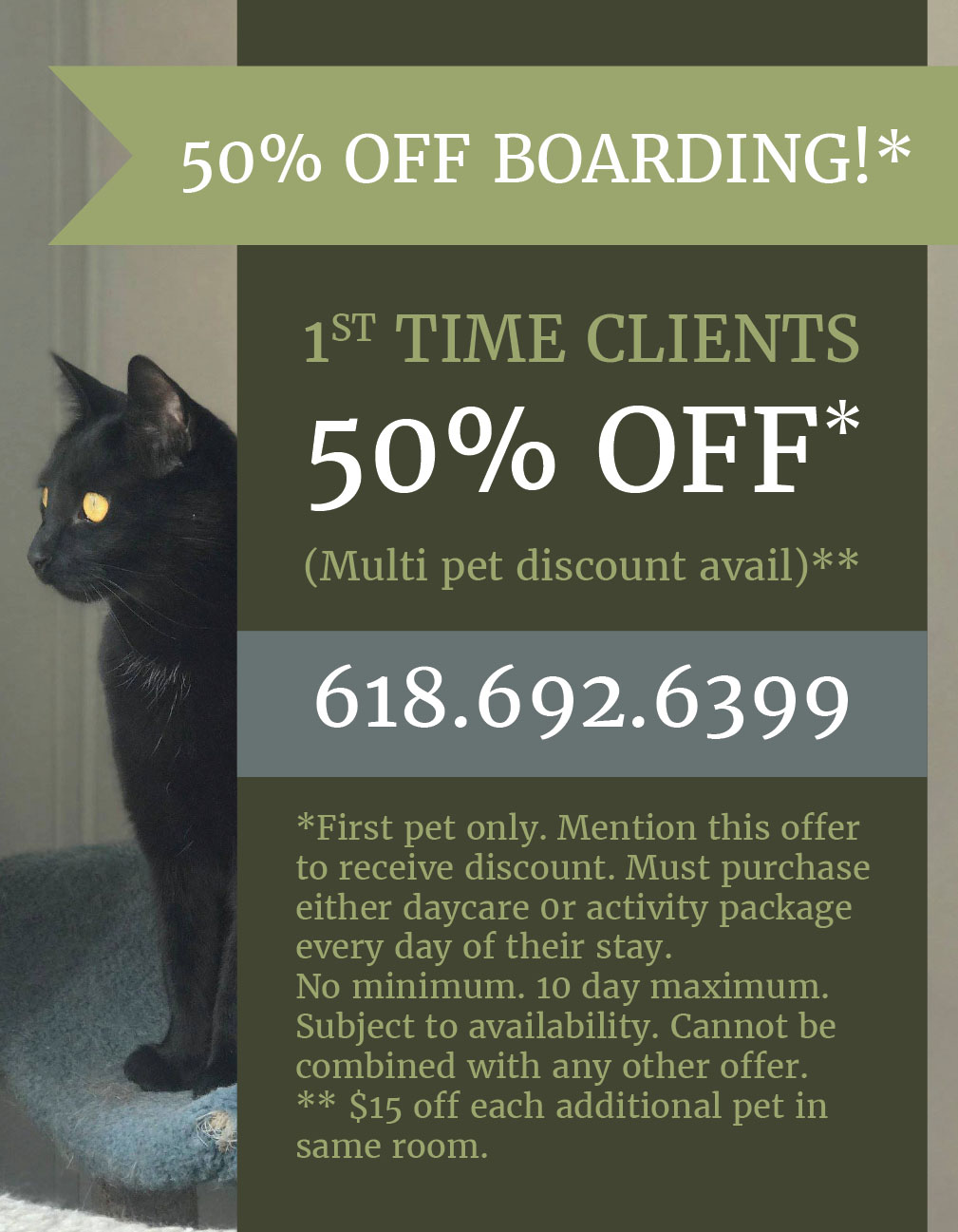 Special Boarding Offer from LaBest Pet Resort and Spa
